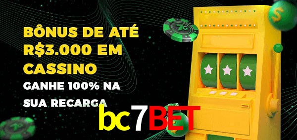 bc7bet melhor bônus de depósito
